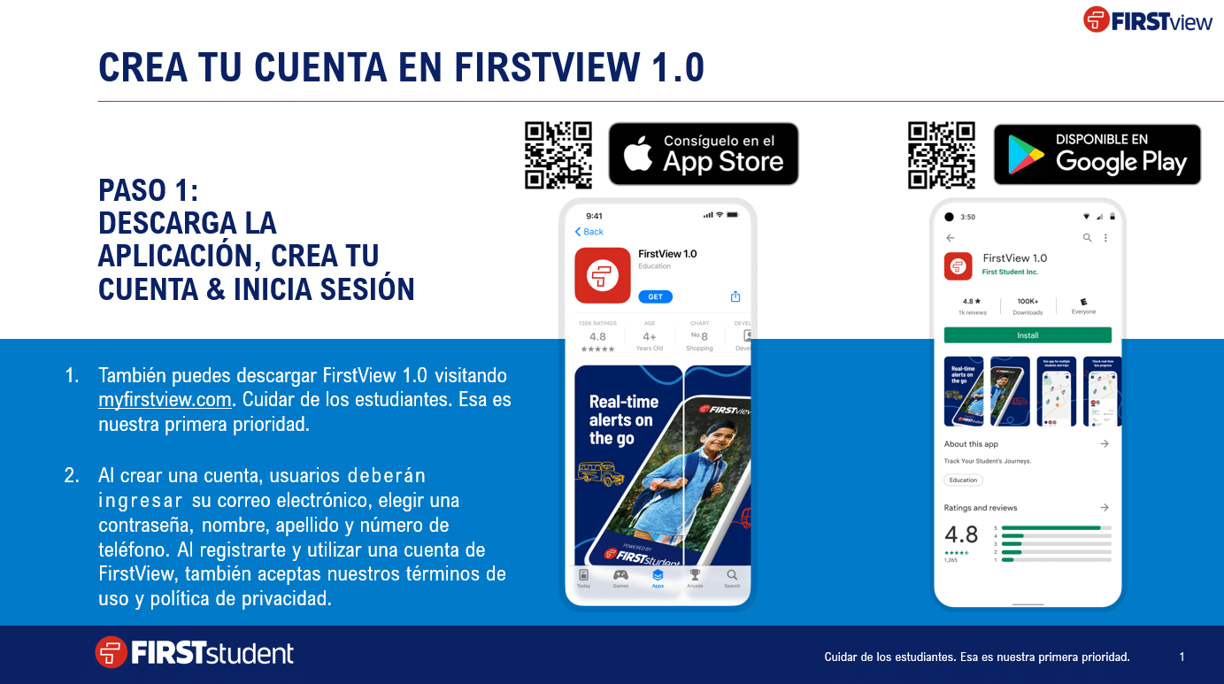 First Alt Parent Registration Guide (SP) - First Student, Inc.