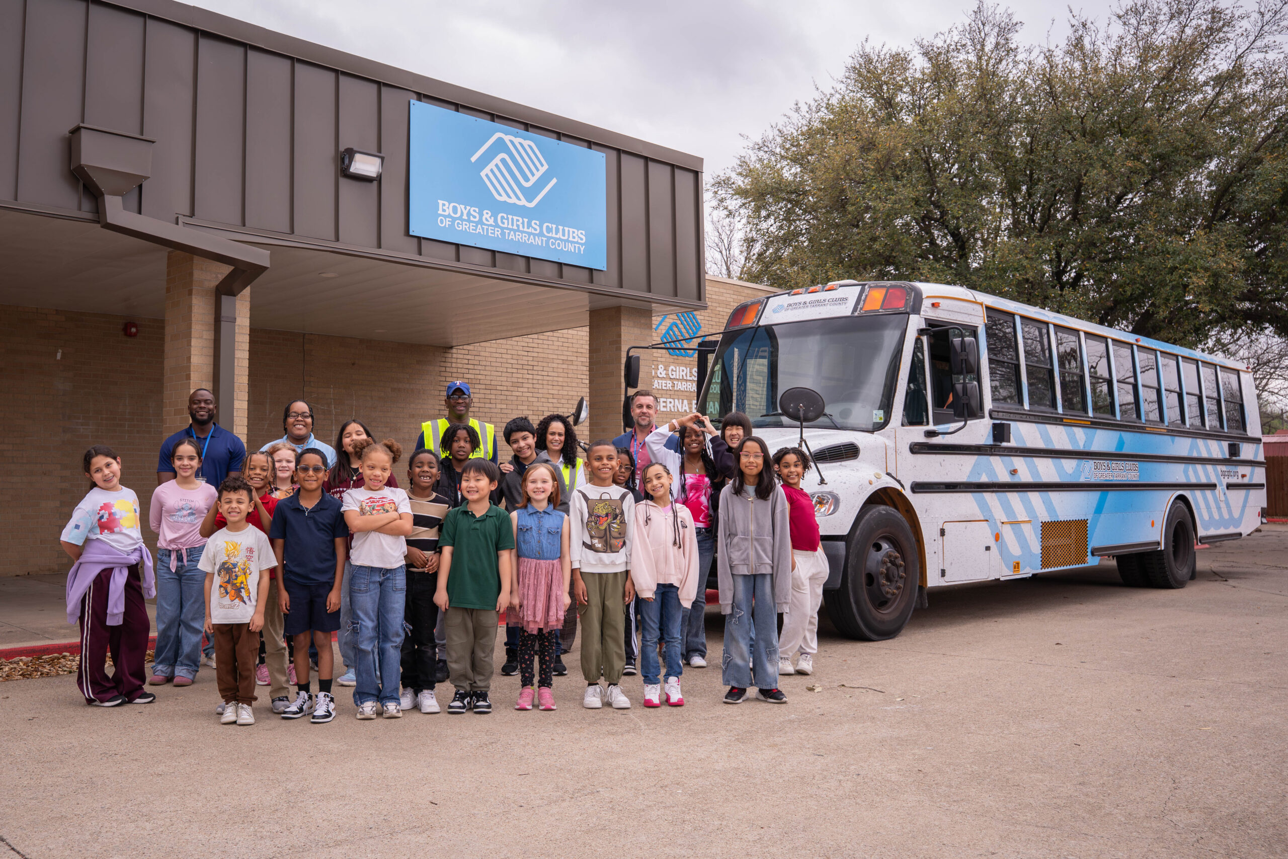 Boys & Girls Clubs of Greater Tarrant County Bus Photo