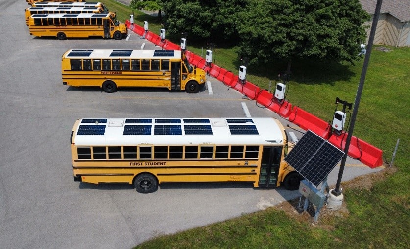 Brooklyn to Receive a Charge From Electric School Bus Batteries With