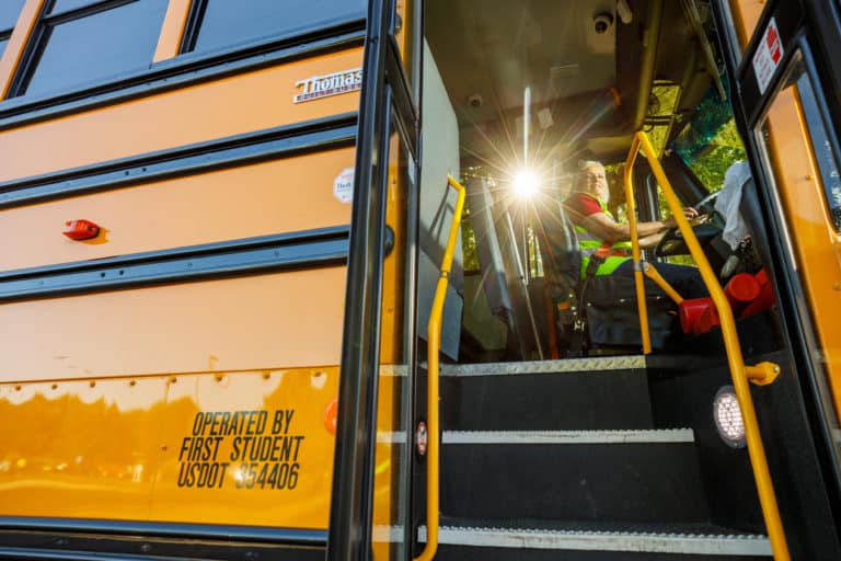 first student bus