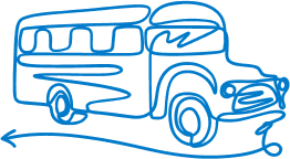 bus drawing