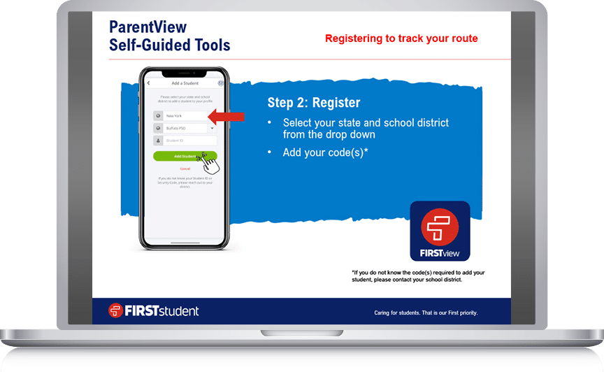 ParentView GPS Student Registration Guide First Student, Inc.