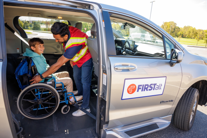 First Alt Van with Wheelchair