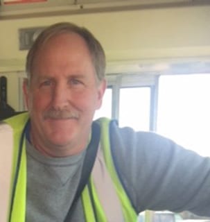 First Student Driver Perry May Starts Bus Reading Program