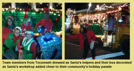 Tecumseh Holiday Parade